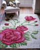 مجموعه 50 طرح شماره دوزی زیبا از گلهای رز 1